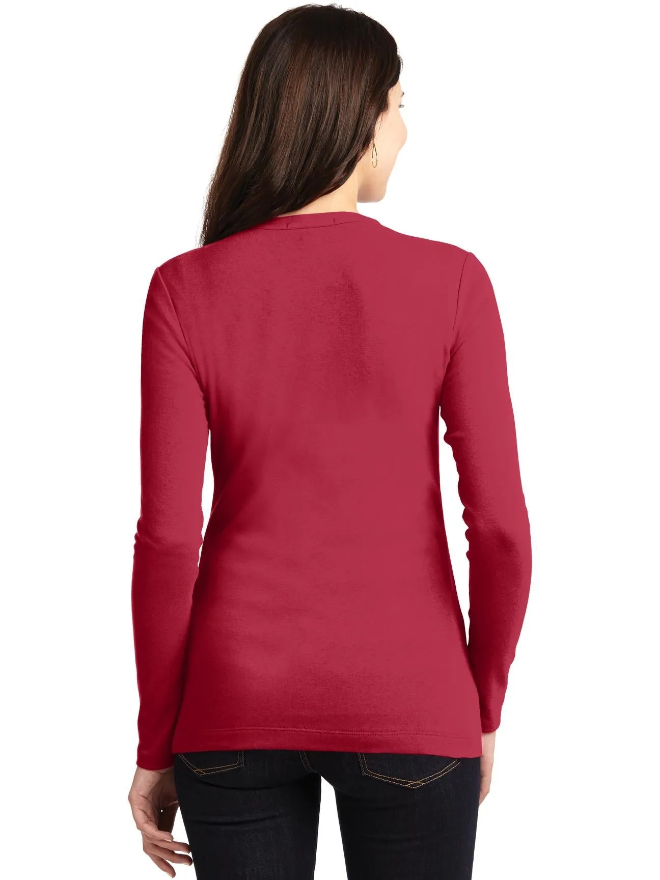 OUTLET-Port Authority Ladies Concept Stretch Button-Front Cardigan