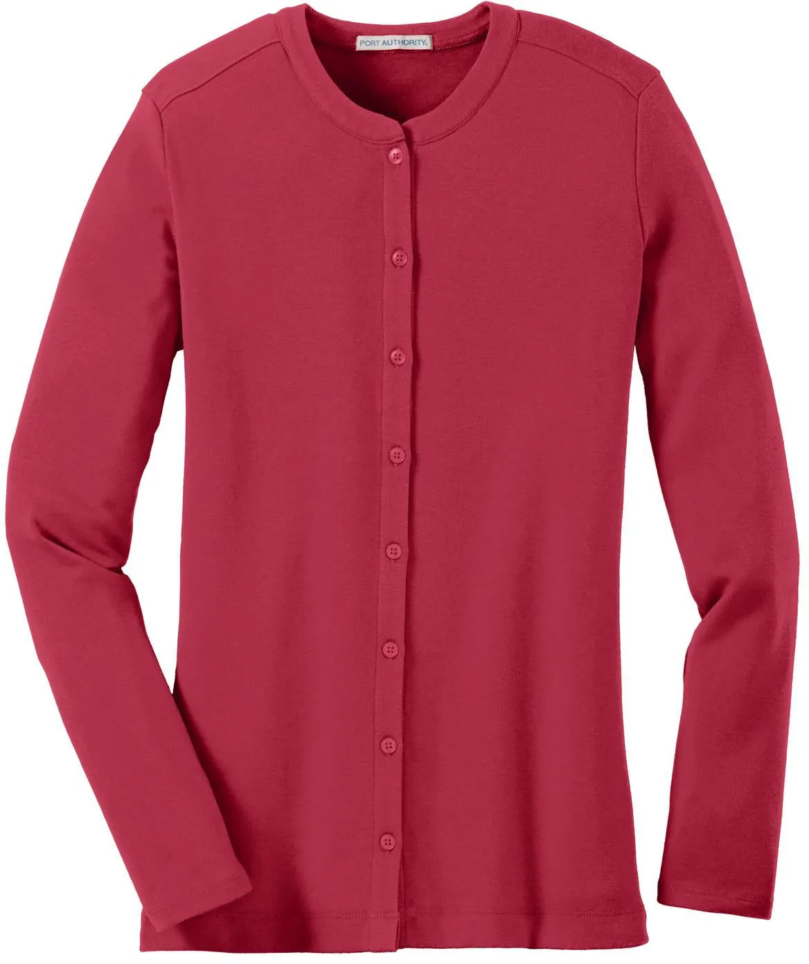 OUTLET-Port Authority Ladies Concept Stretch Button-Front Cardigan