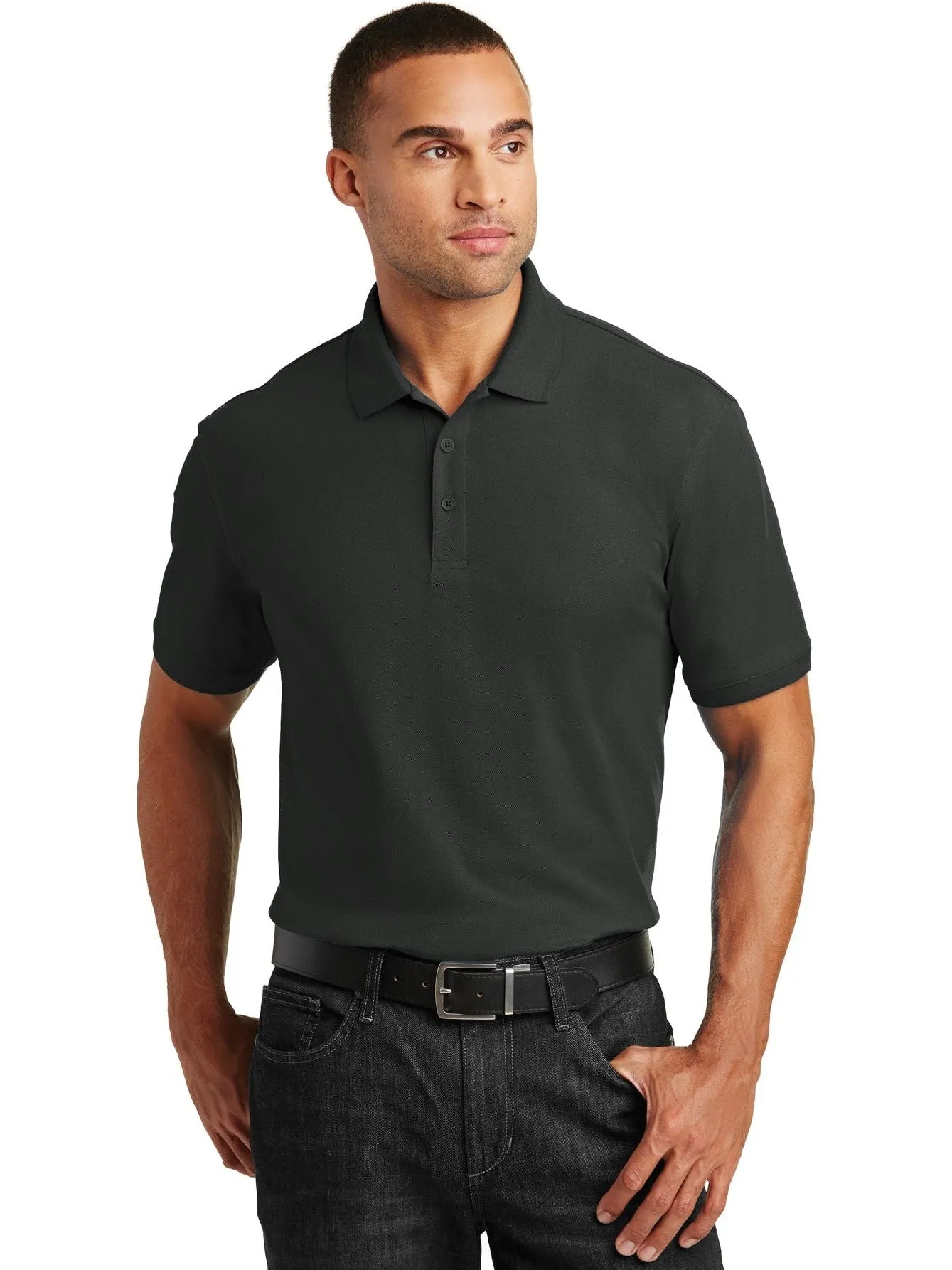 OUTLET-Port Authority Tall Core Classic Pique Polo