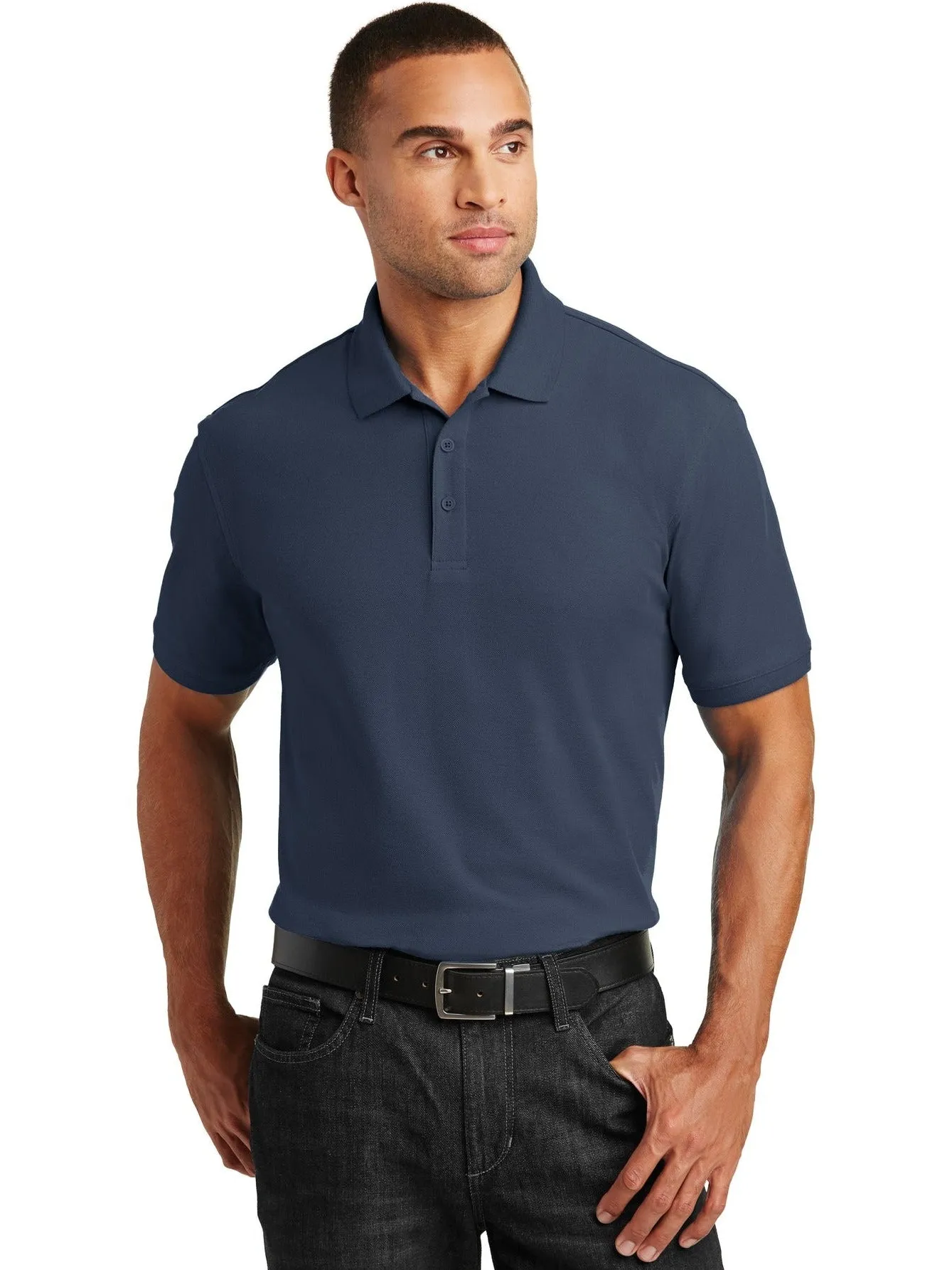 OUTLET-Port Authority Tall Core Classic Pique Polo