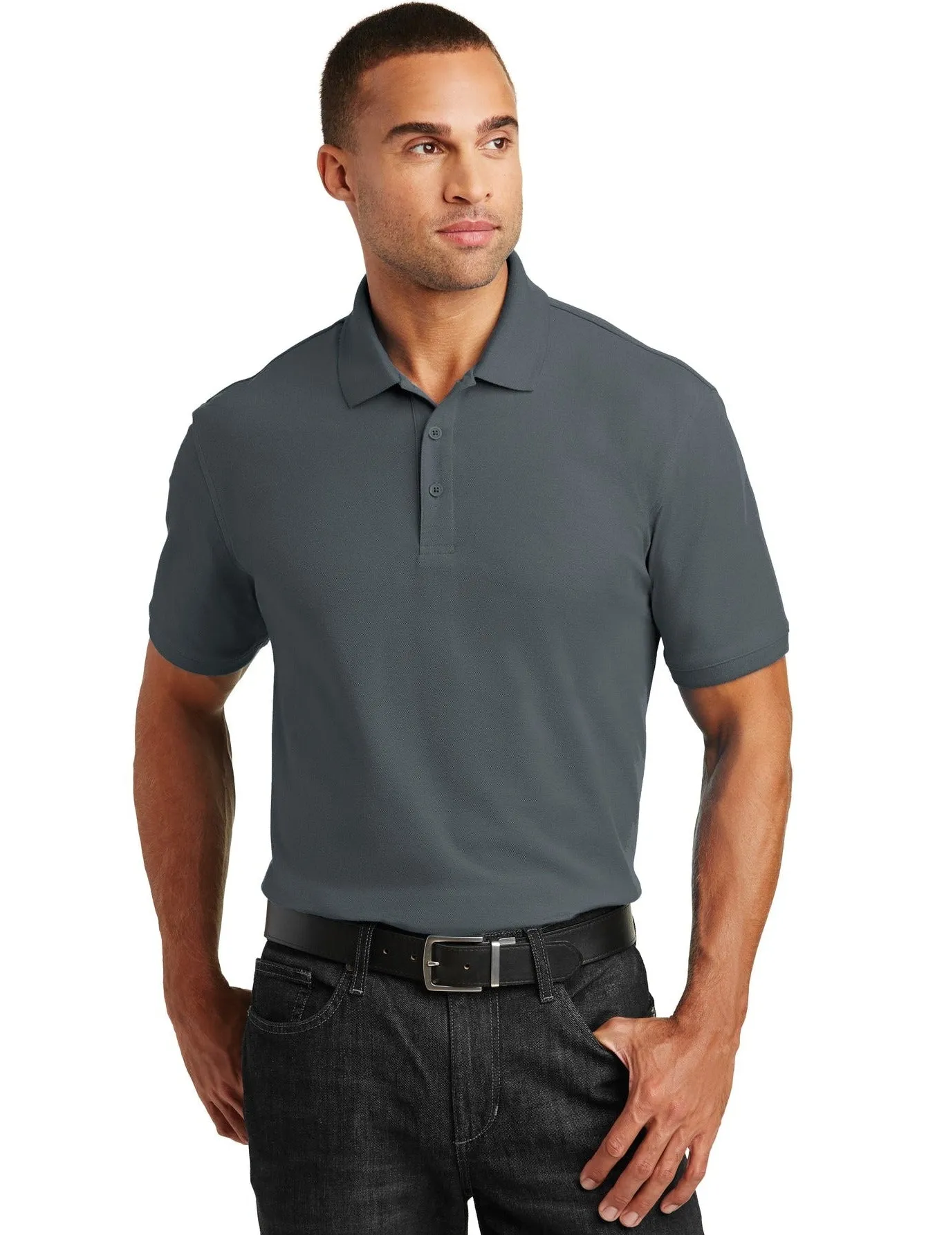 OUTLET-Port Authority Tall Core Classic Pique Polo