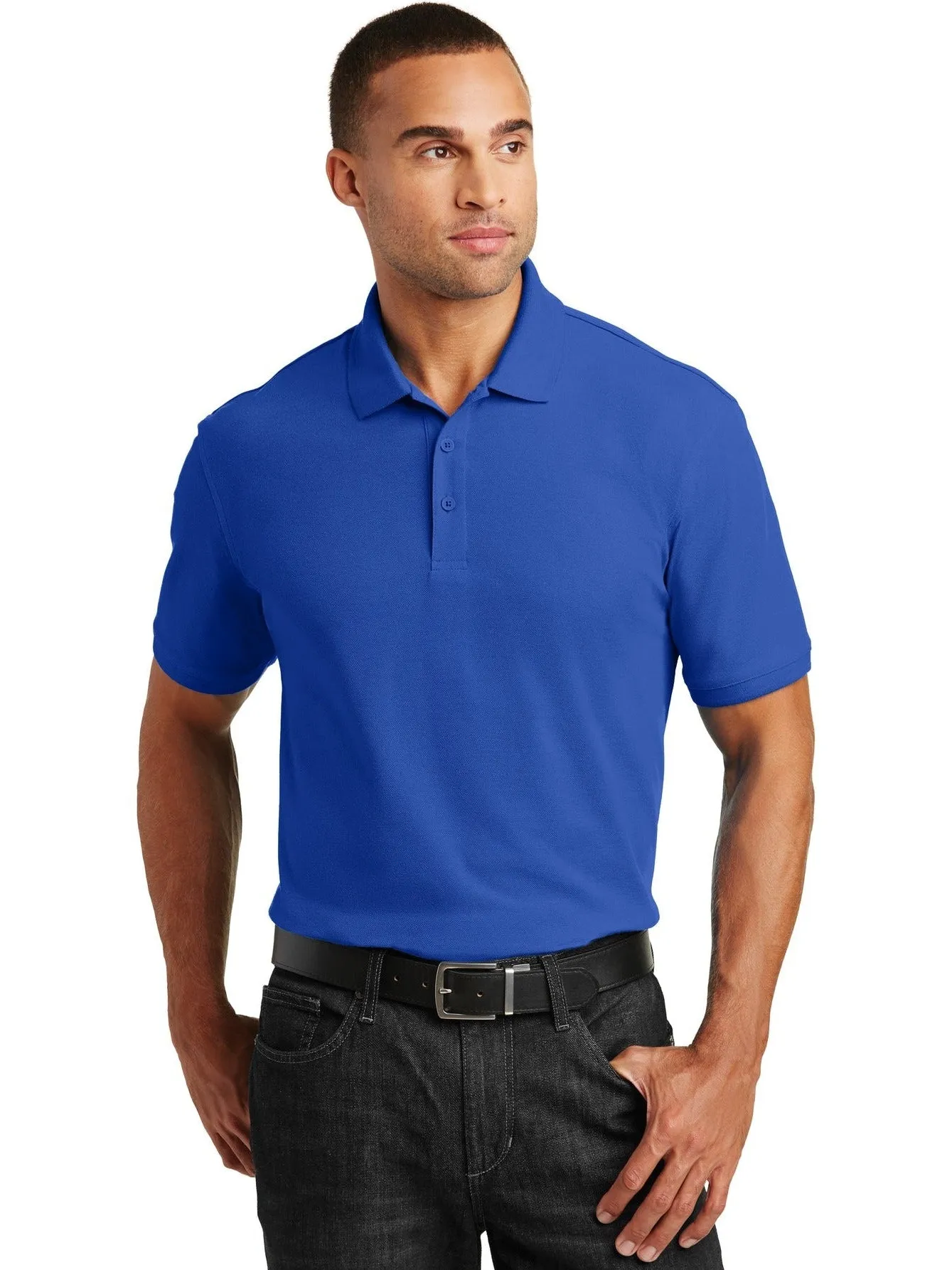 OUTLET-Port Authority Tall Core Classic Pique Polo