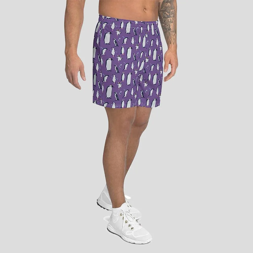 Penguins Athletic Shorts (POD)