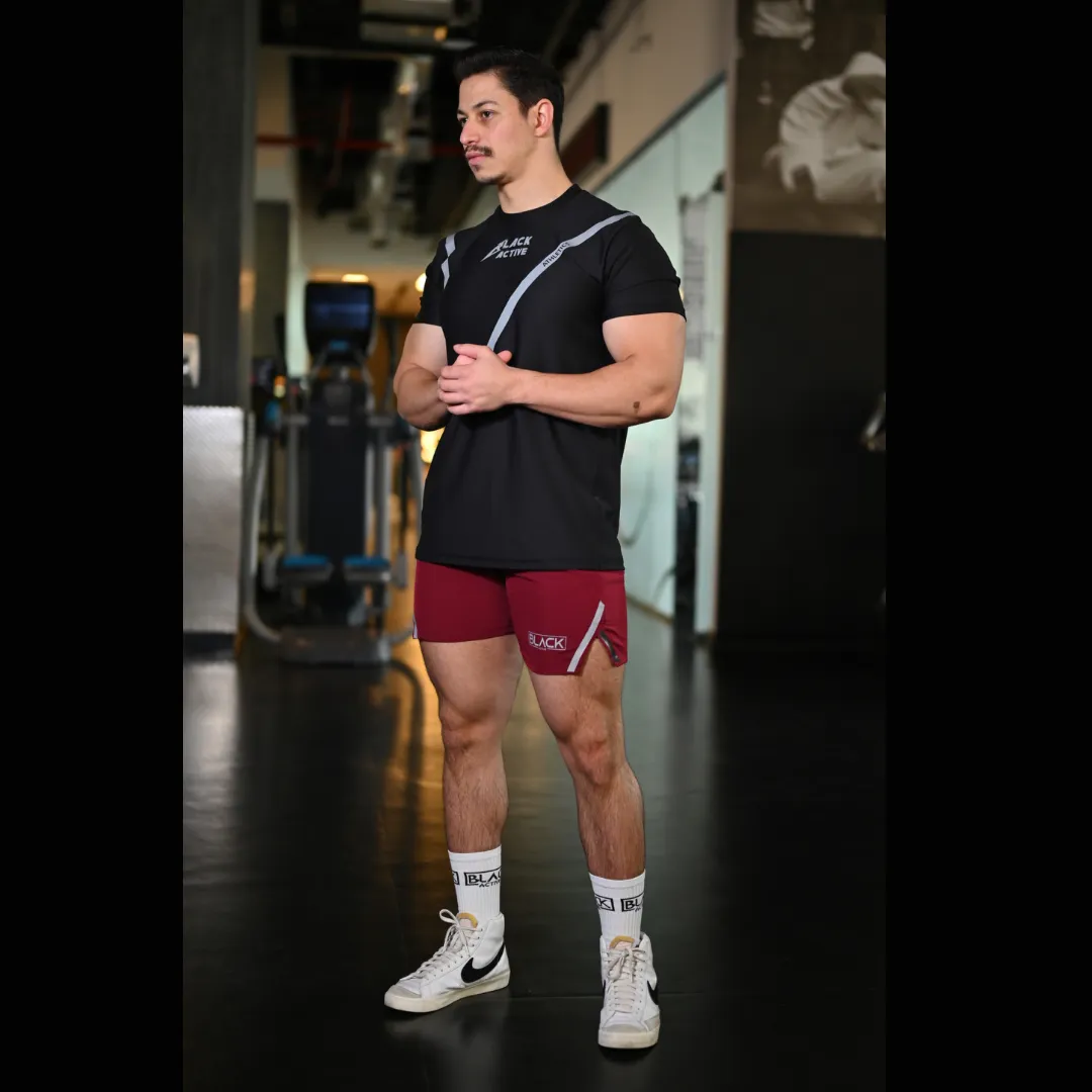 PERFORMANCE SHORTS MAROON