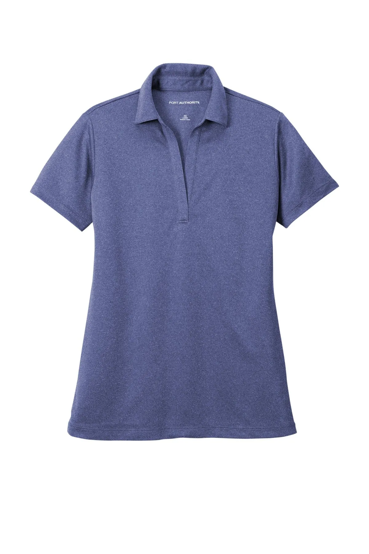 Port Authority Ladies Heathered Silk Touch ™ Performance Polo. LK542