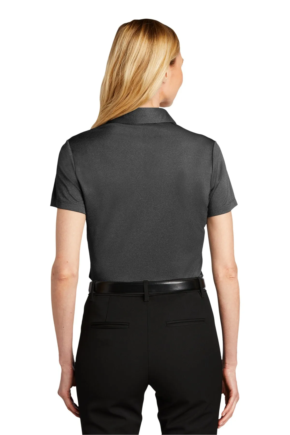 Port Authority Ladies Heathered Silk Touch ™ Performance Polo. LK542