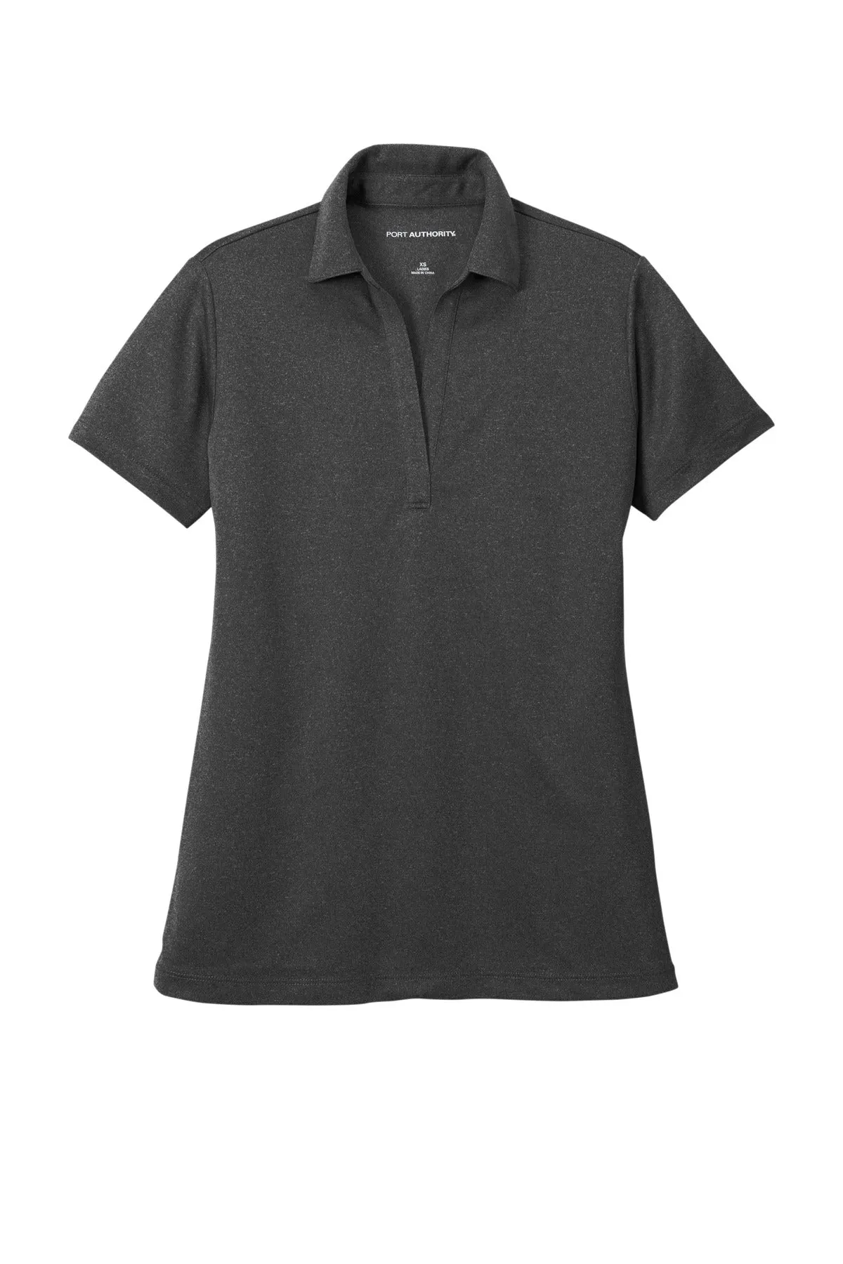 Port Authority Ladies Heathered Silk Touch ™ Performance Polo. LK542