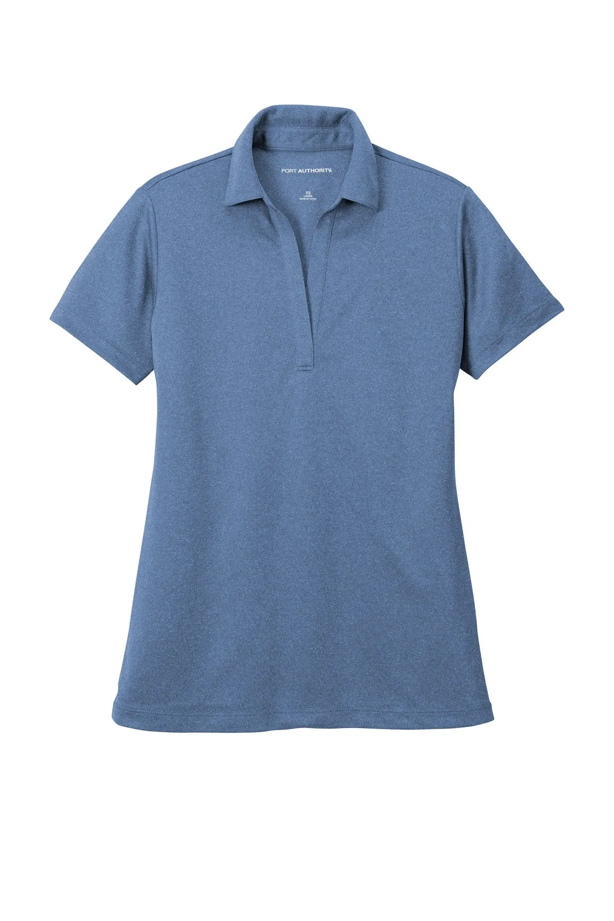 Port Authority Ladies Heathered Silk Touch ™ Performance Polo. LK542