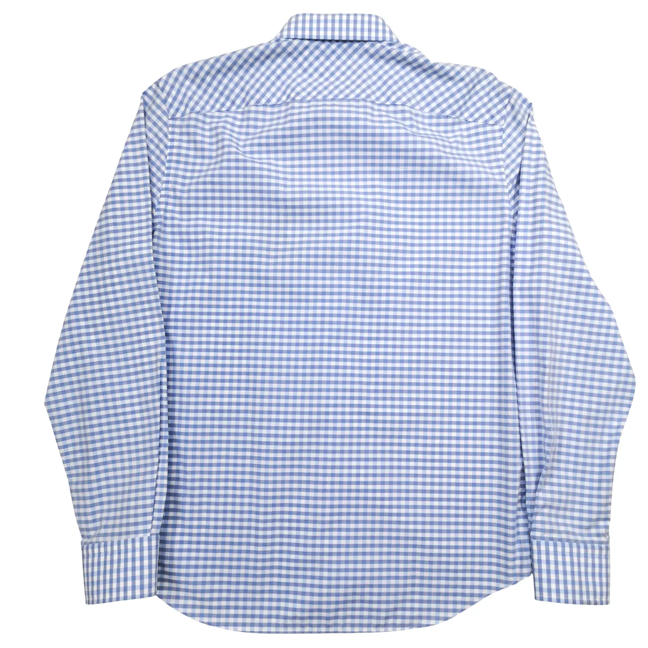 Pringle LS Blue Check Tailored Slim Fit Shirt