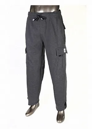 Pro Club Heavyweight Fleece Cargo Charcoal Grey Pants