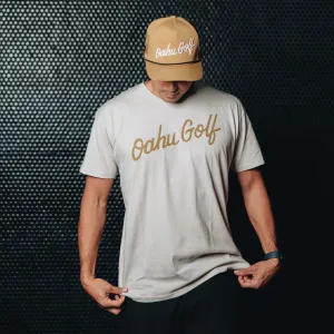 "OG Script" - OGA Unisex Graphic Tee - Bone