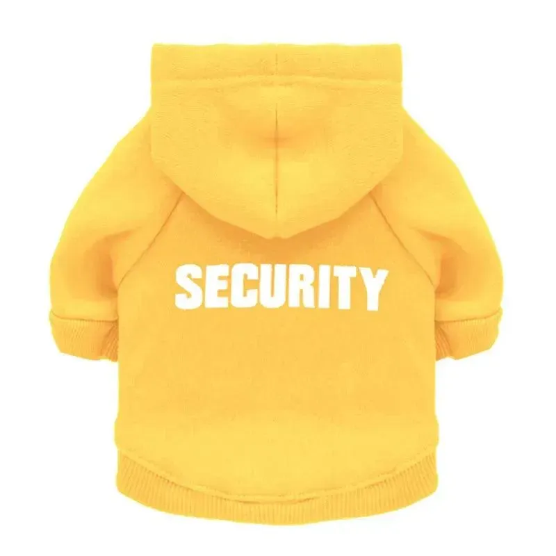 Security Pet Hoodies