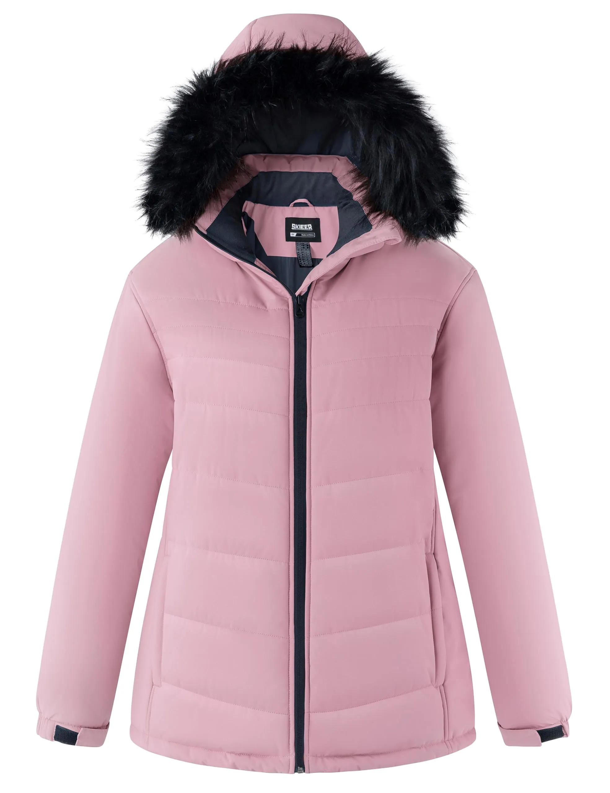 Skieer Women's Plus Size Ski Jacket