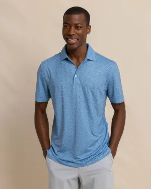 Southern Tide Driver Let's Go Clubbing Printed Polo