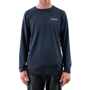 STEWART MEN'S ANTIX L/S TECH UV SURF SHIRT - HEATHER CHARCOAL