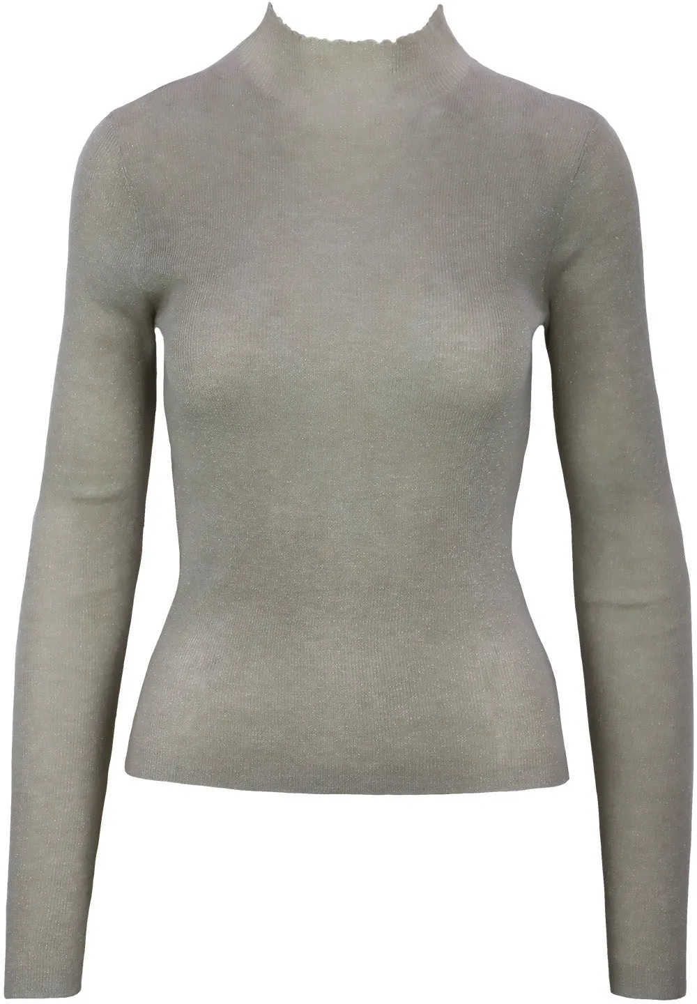 Susanna Mockneck Long Sleeve Top