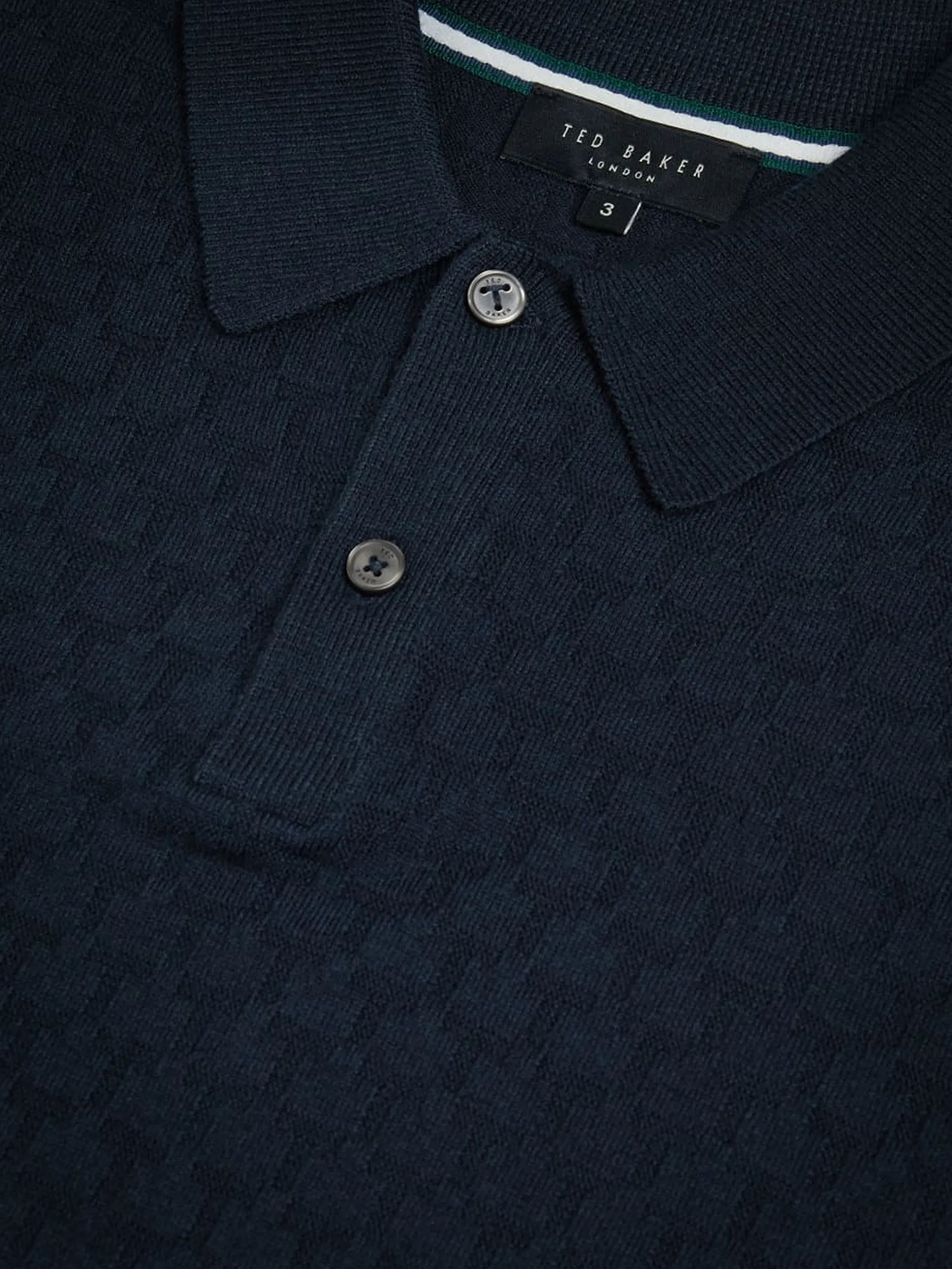 Ted Baker | Mens Knitted Polo Shirt - Morar