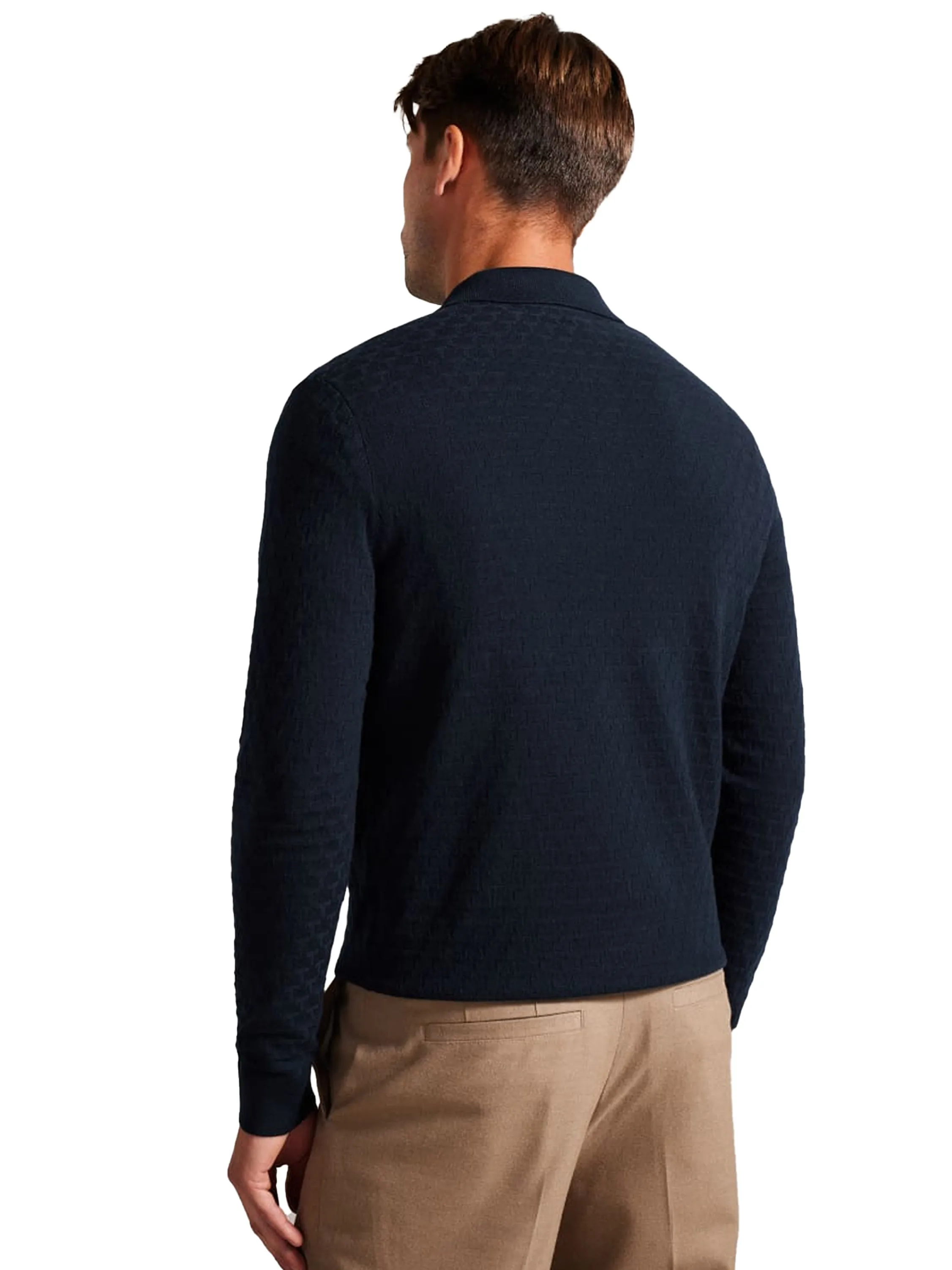 Ted Baker | Mens Knitted Polo Shirt - Morar