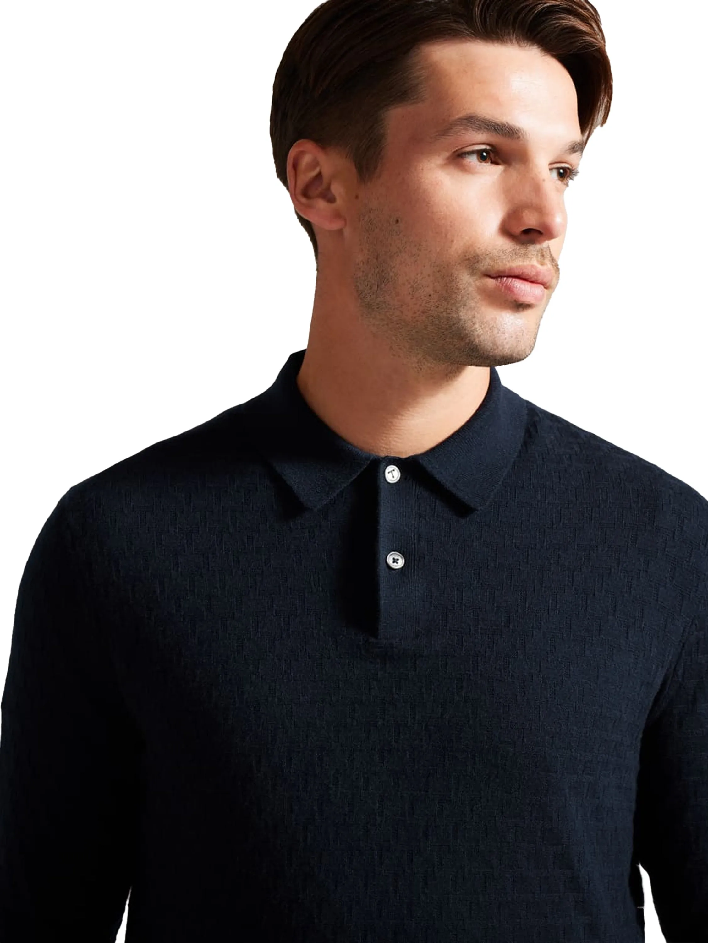 Ted Baker | Mens Knitted Polo Shirt - Morar