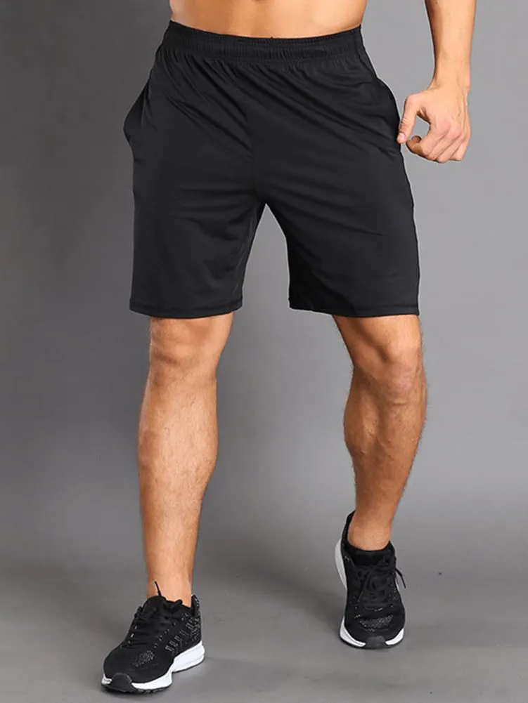 Thin Breathable Workout Shorts / Quick Dry Drawstring Running Shorts - SF1480