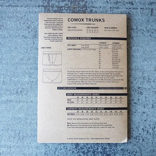 Thread Theory : Comox Trunks