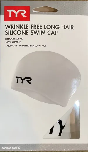 Tyr Long Hair Silicone Swim Cap