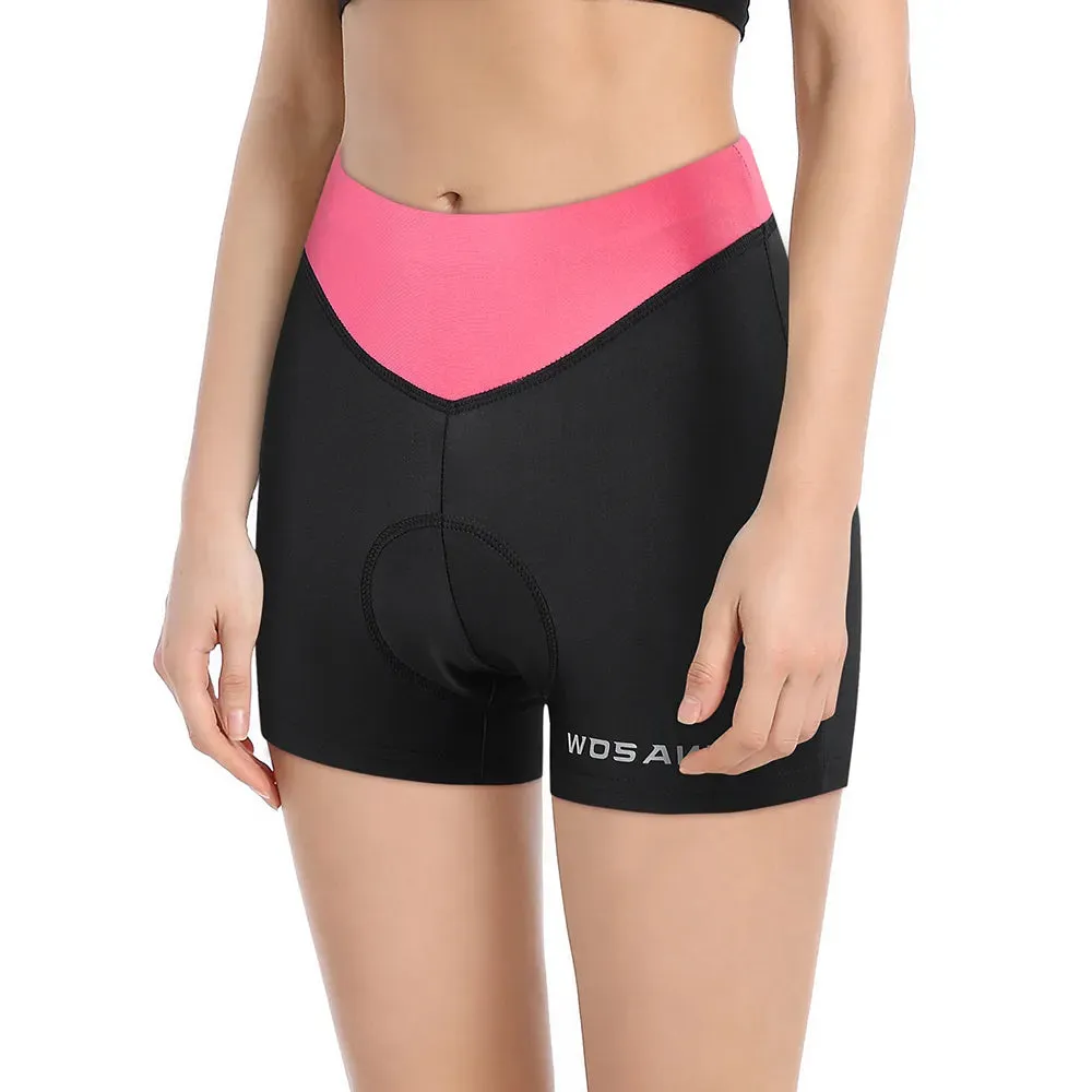 Women Ultra Shorts Breathable Cycling Shorts Gel Pad Shockproof Bicycle Underpant MTB Road Bike Underwear Female Shorts