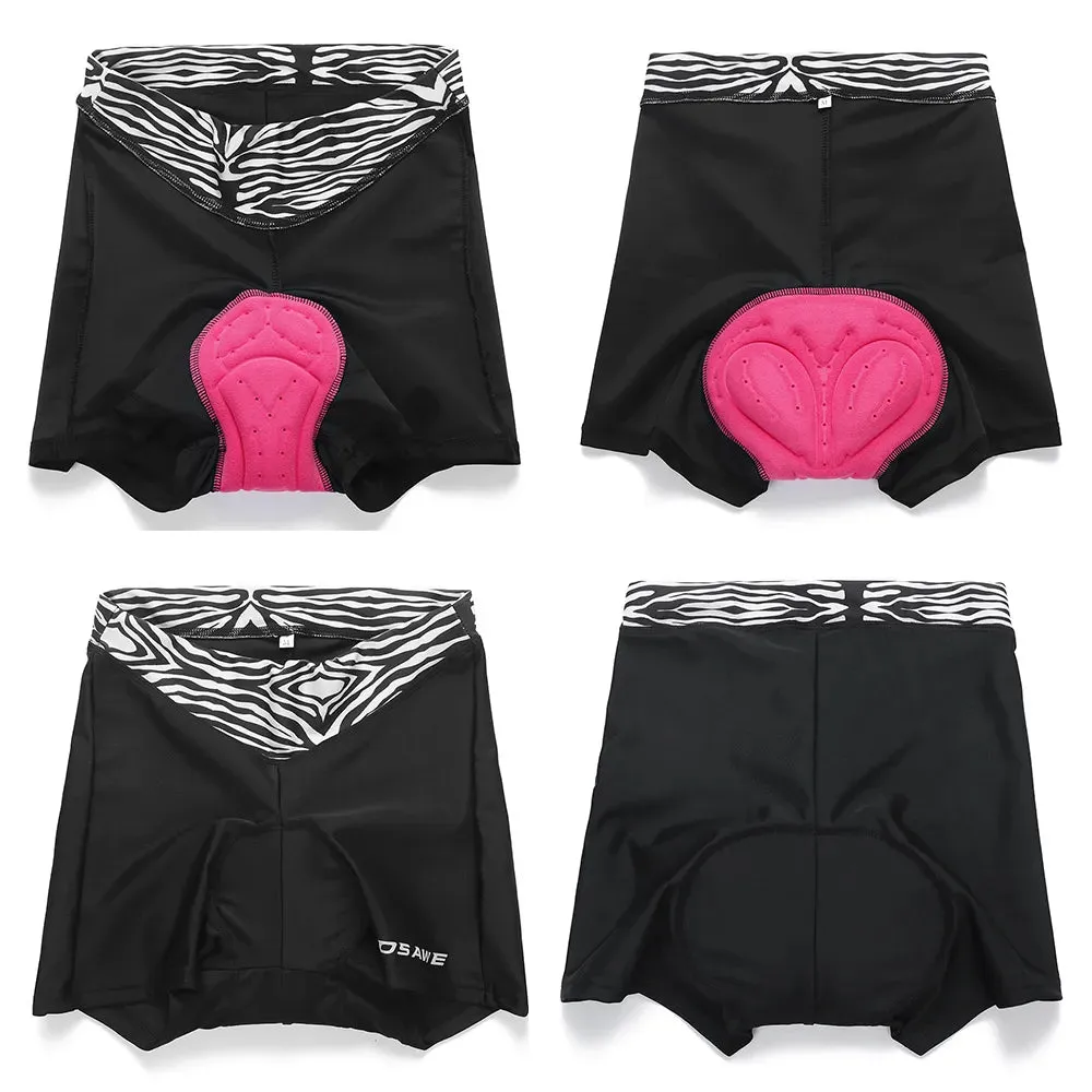 Women Ultra Shorts Breathable Cycling Shorts Gel Pad Shockproof Bicycle Underpant MTB Road Bike Underwear Female Shorts